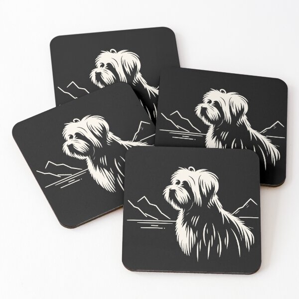 Item preview, Dog and mountains designed and sold by AnteesocialTees.