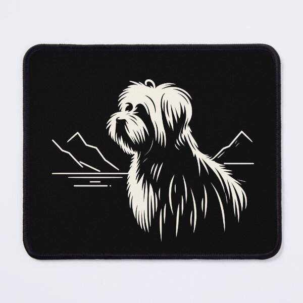 Item preview, Dog and mountains designed and sold by AnteesocialTees.