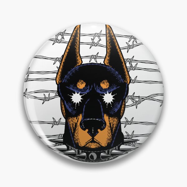 Item preview, SOUL DOG DOBERMAN CARTOON designed and sold by COSMICM3RCH.