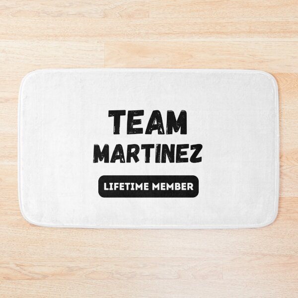 Item preview, Team MARTINEZ Lifetime member family gift designed and sold by IssaraStudio.