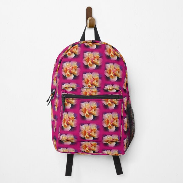 Item preview, Whimsical Hibiscus Design Pink-Mango Color Palette by Iritof designed and sold by iritof.