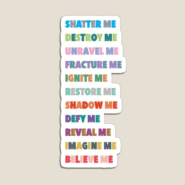 Item preview, Shatter Me designed and sold by Avarie ✨.