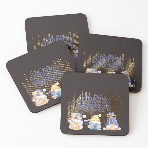 Item preview, Happy Hanukkah Gnomes designed and sold by ValsCrazyCats.