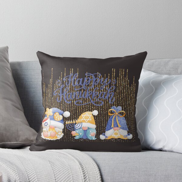 Item preview, Happy Hanukkah Gnomes designed and sold by ValsCrazyCats.