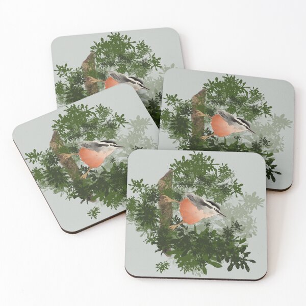 Item preview, Red-breasted Nuthatch designed and sold by Kim Rausch.