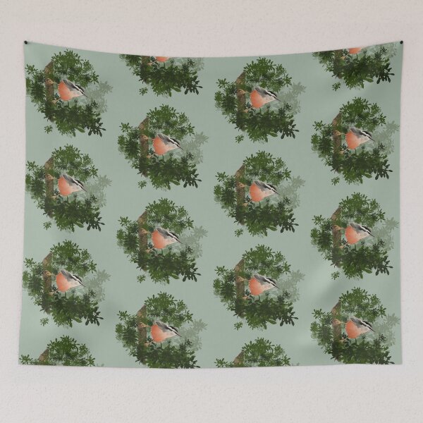 Item preview, Red-breasted Nuthatch designed and sold by Kim Rausch.