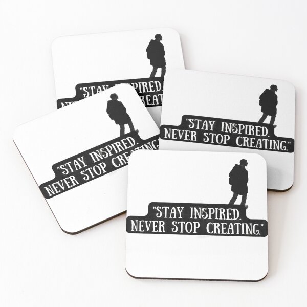 Item preview, Stay Inspired Never Stop Creating designed and sold by SRKSHOP.