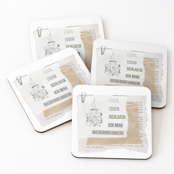 Item preview, READING EATING SLEEPING - I LIKE REPETITION! designed and sold by kreativeadern.