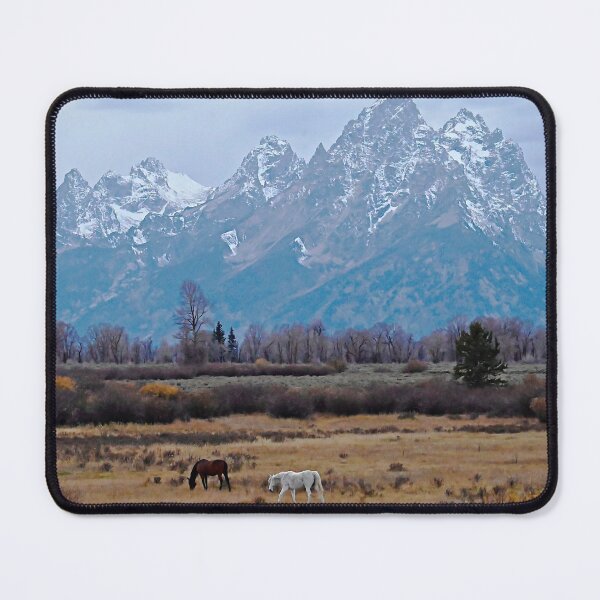 Item preview, Tetons Fields and Horses designed and sold by Tdcc2000.