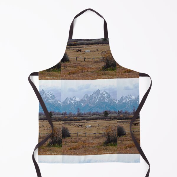 Item preview, Tetons Fields and Horses designed and sold by Tdcc2000.