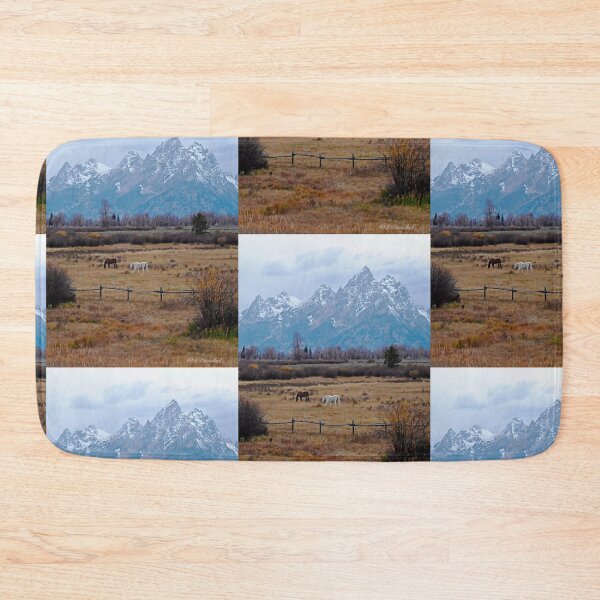 Item preview, Tetons Fields and Horses designed and sold by Tdcc2000.