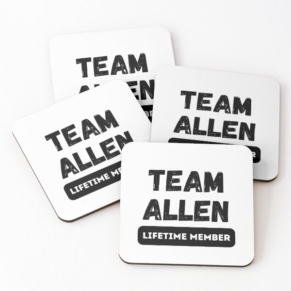 Item preview, Team ALLEN Lifetime member family gift designed and sold by IssaraStudio.