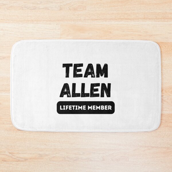 Item preview, Team ALLEN Lifetime member family gift designed and sold by IssaraStudio.