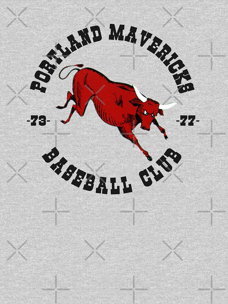 darklordpug Portland Mavericks Retro Defunct Baseball Jersey T-Shirt