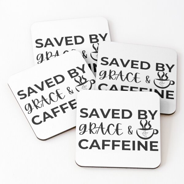 Item preview, Saved By Grace And Caffeine designed and sold by GracefulGlow.