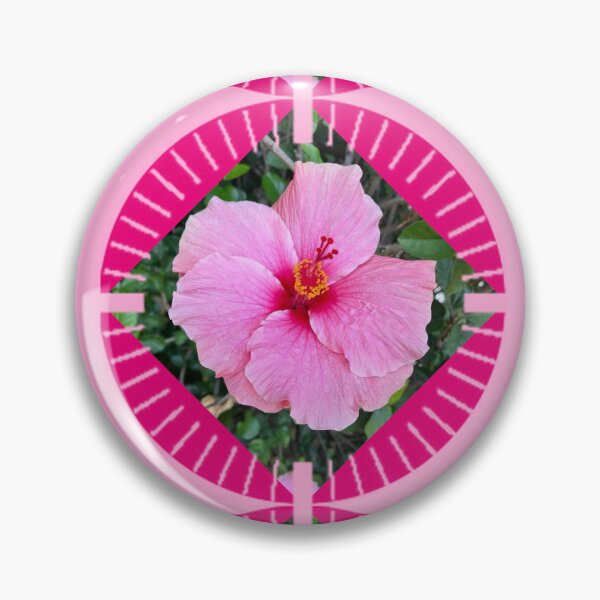 Item preview,  Pink-Hibiscus flower comtemporary style  by Iritof designed and sold by iritof.