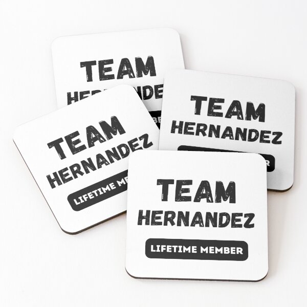 Item preview, Team HERNANDEZ Lifetime member family gift designed and sold by IssaraStudio.