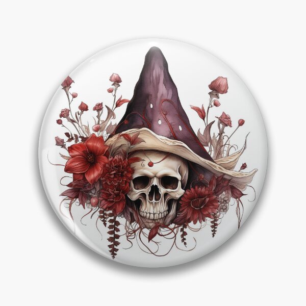 Item preview, Watercolor OxBlood Witch's tools designed and sold by Mandayartstudio.
