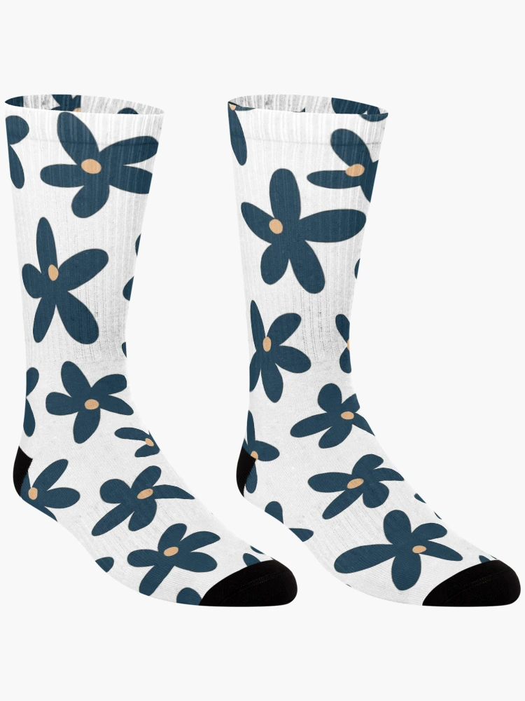 Thumbnail 3 of 5, Socks, Star Rose designed and sold by InfinityPattern.