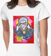 The Iris Apfel Merchandise Collection by Dusty O Women's Fitted T-Shirt