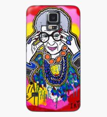 Die Iris Apfel Merchandise Kollektion von Dusty O Hülle & Klebefolie für Samsung Galaxy
