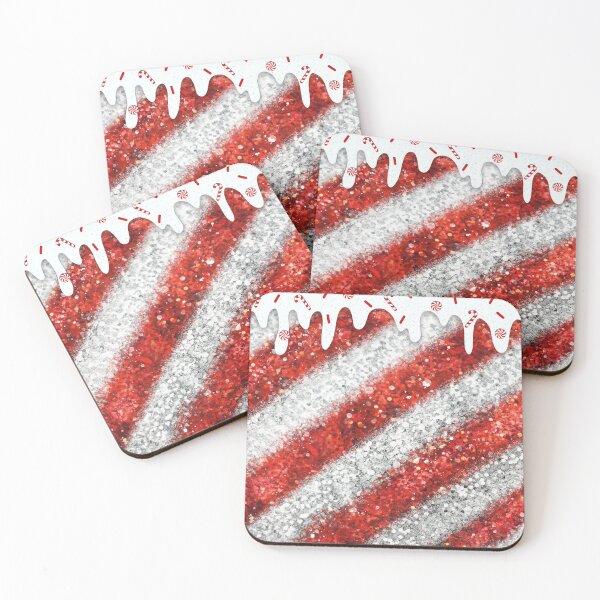Item preview, Peppermint Glitter Candy Cane with Frosting designed and sold by tmiranda85.