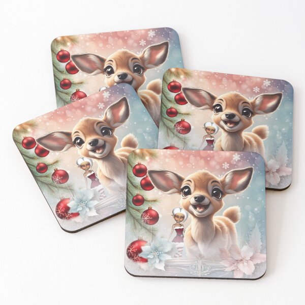 Item preview, Sweet reindeer and cute elves designed and sold by nicky2342.
