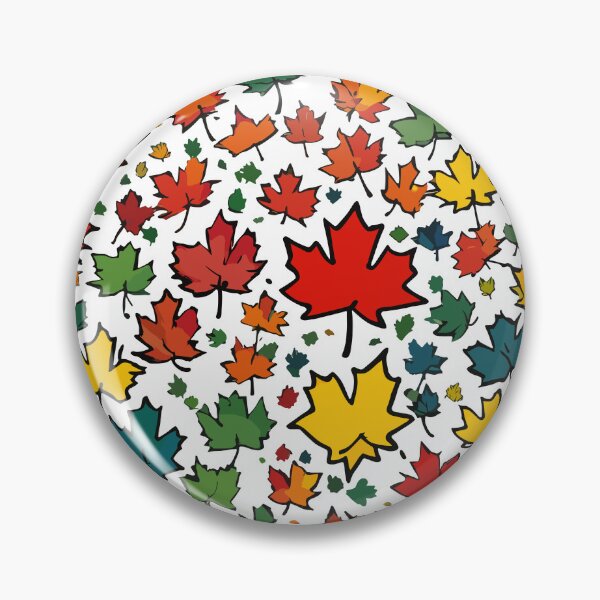 Item preview, Colorful watercolor maple leaves designed and sold by MindFrank.