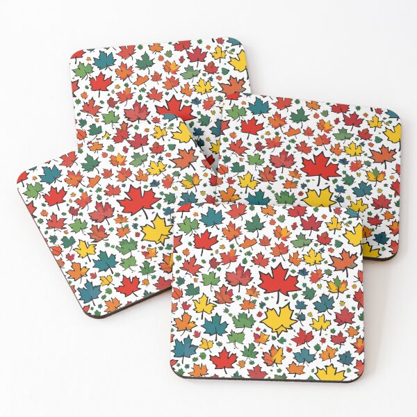 Item preview, Colorful watercolor maple leaves designed and sold by MindFrank.