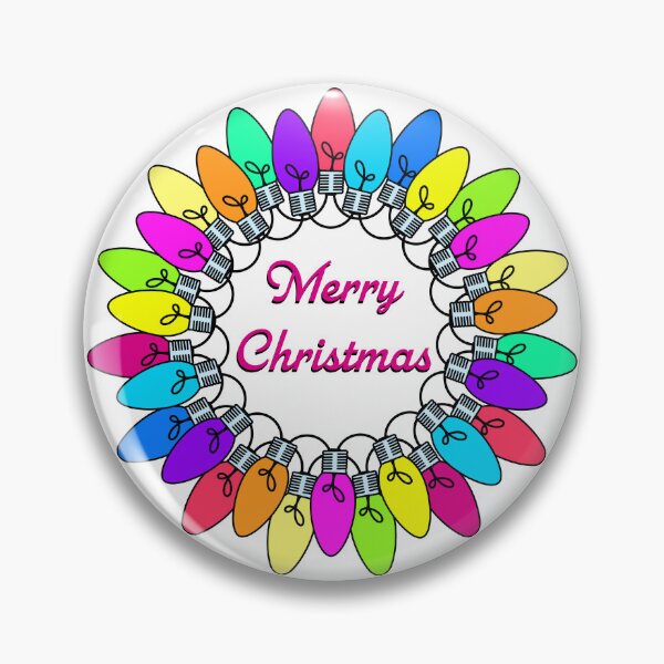 Item preview, Merry Christmas lights Colourful lights designed and sold by Marilyn Franklin.