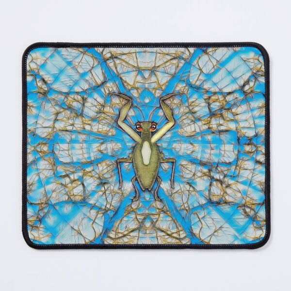 Item preview, Praying mantis mandalla designed and sold by umfhn.