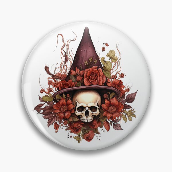 Item preview, Watercolor OxBlood Witch's tools designed and sold by Mandayartstudio.