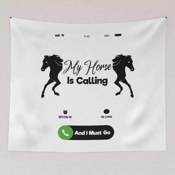 Item preview, my horse is calling and i must go designed and sold by MrMedy.