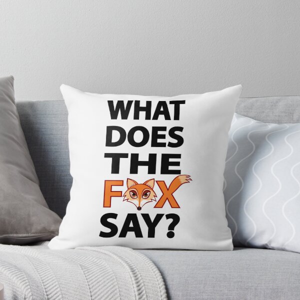 Item preview, What Does The Fox Say? designed and sold by mightyawesome.