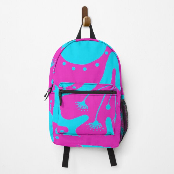 Item preview, Floral Waves of Pink and Blue designed and sold by SoshanaC.