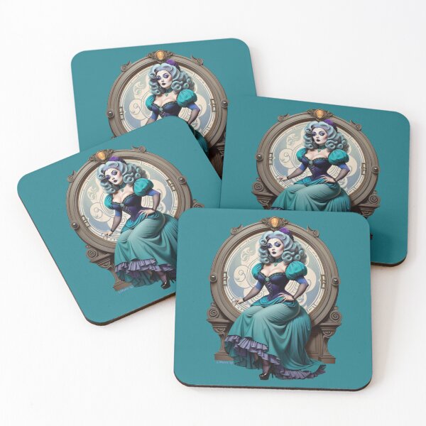 Item preview, Leota Pinup style art designed and sold by GhostMachine13.