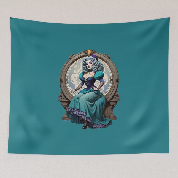 Item preview, Leota Pinup style art designed and sold by GhostMachine13.