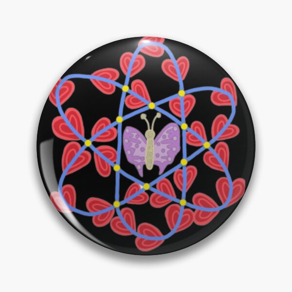 Item preview, butterfly with atom designed and sold by Soy-Angy.