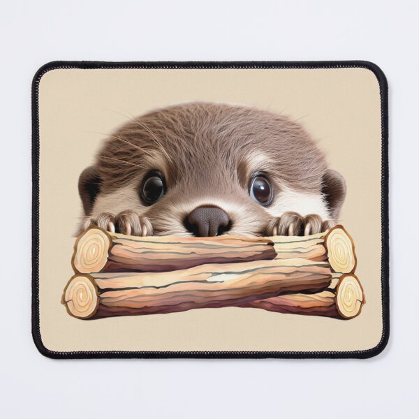 Item preview, Curious Otter Playful Look designed and sold by Astralia.
