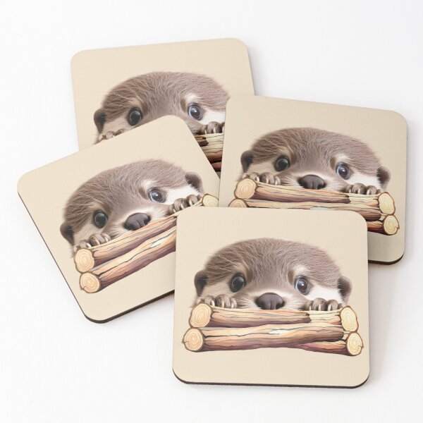 Item preview, Curious Otter Playful Look designed and sold by Astralia.