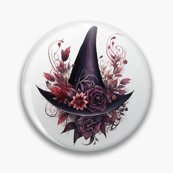 Item preview, Watercolor OxBlood Witch's tools designed and sold by Mandayartstudio.