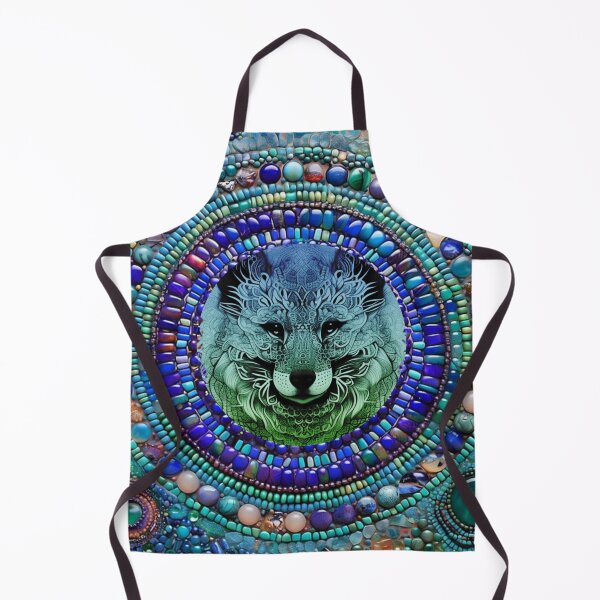 Item preview, Colorful Fox in a mandala designed and sold by clarazen.