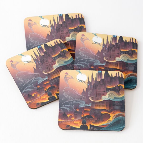Item preview, City, Colours designed and sold by OverthoughtStudio.