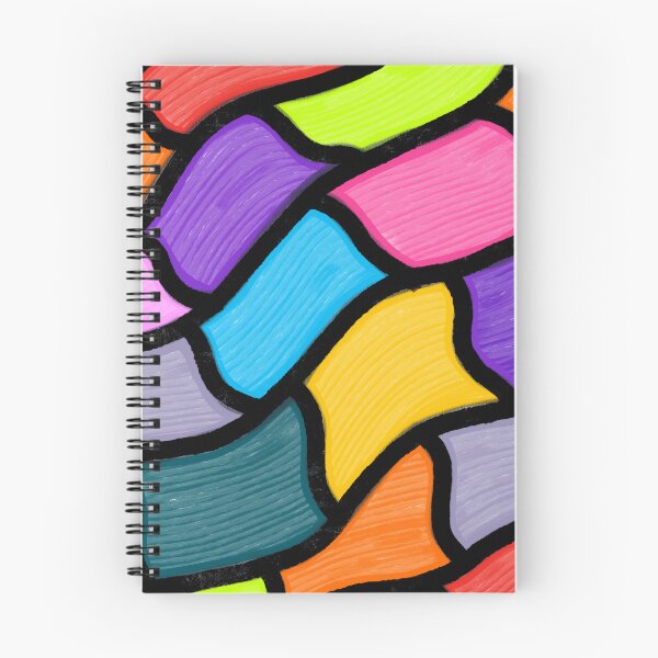 Item preview, Wavy colourful pattern designed and sold by Design-Focus.