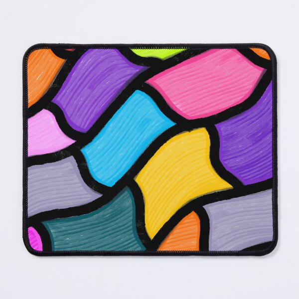 Item preview, Wavy colourful pattern designed and sold by Design-Focus.