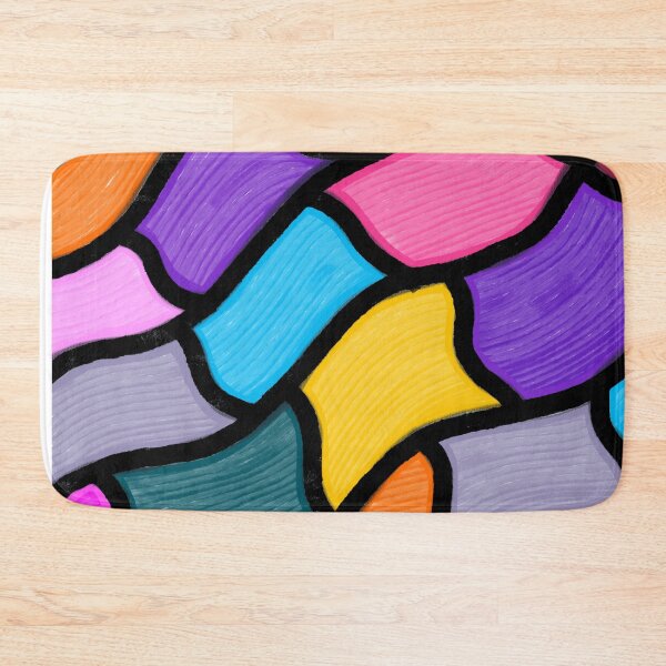 Item preview, Wavy colourful pattern designed and sold by Design-Focus.