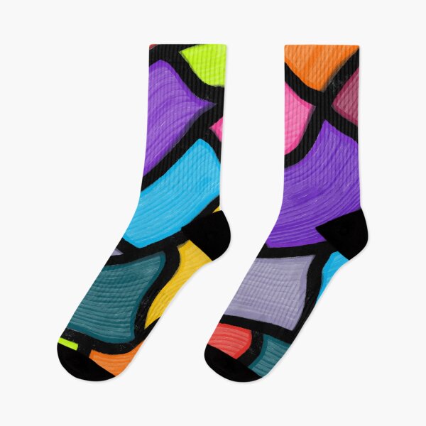 Item preview, Wavy colourful pattern designed and sold by Design-Focus.