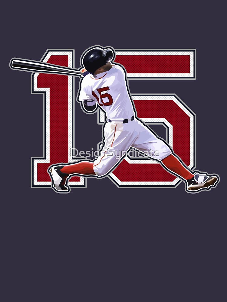 Dustin Pedroia Boston Red Sox #15 T-Shirt XL Jersey Style Navy