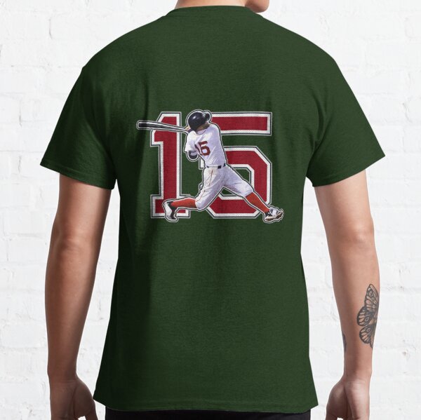 Dustin Pedroia Boston Red Sox #15 T-Shirt XL Jersey Style Navy