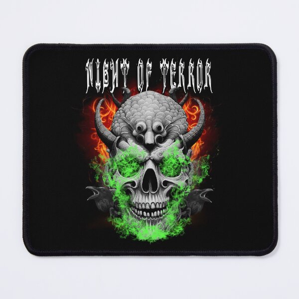 Item preview, Heavy Metal Emperor Skull On Fire | designed and sold by AncientHeroes.